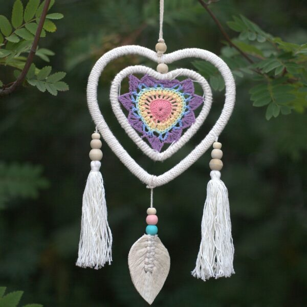 Dream Catcher (Prinzător de Vise) - Mediu - Color - Inimă în Inimă