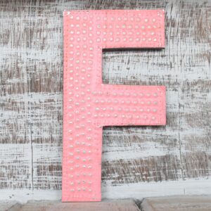 Litere Multicolore "F" - 15cm