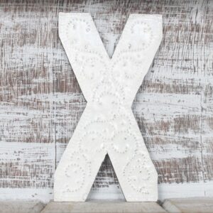 Litere Multicolore "X" - 15cm