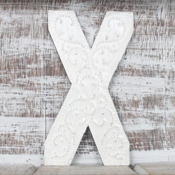 Litere Multicolore "X" - 15cm
