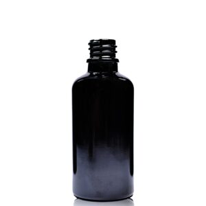 Flacon din Sticlă Neagră de 30 ml Fără Capac