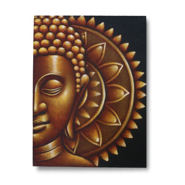 bG9jYWw6Ly9tZWRpYS9TUS9FRC82MFIzMEMxRzZSVktFRFNRL2ExYjg2ZGY4LmpwZWc Tablou Mandala Buddha de Aur 60x80cm