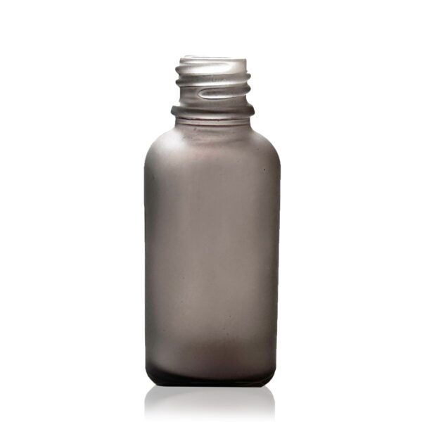 Sticlă Mată Gri, 50ml - Fără Capac