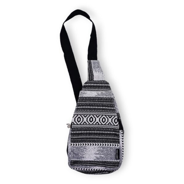 Genți Jacquard Naturale - Caravana Urbană - Geantă crossbody