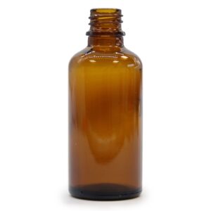50ml Sticle de chihlimbar 50 ml fara capac