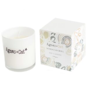 Lumânare Votivă din Ceară de Soia 200g, în Cutie Cadou - Moroccan Roll