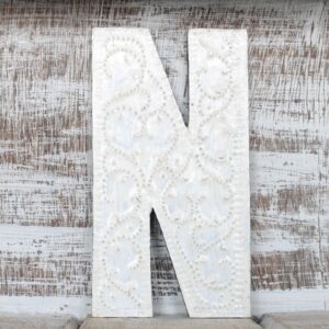 Litere Multicolore "N" - 15cm