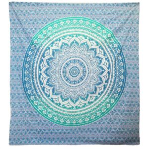 Tapițerie de Perete/Pânză de Plajă - Umrao Mandala - Verde