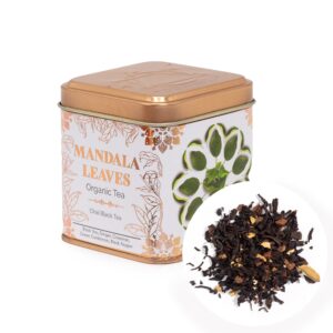 Ceai negru organic Chai in cutie metalica 50g