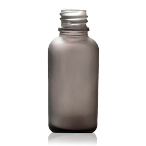 Sticlă Mată Gri, 100ml - Fără Capac