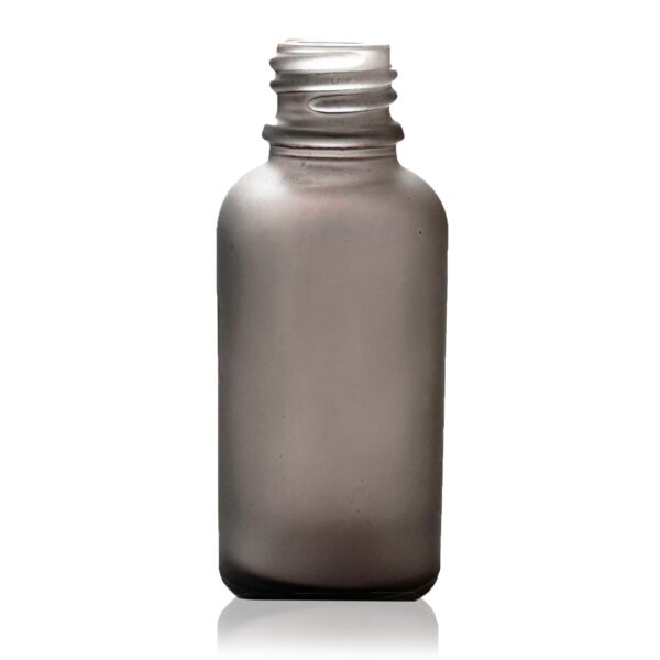 Sticlă Mată Gri, 100ml - Fără Capac