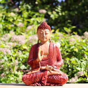 Buddha Sculptat Manual - Lecție de Transmisie - 30cm
