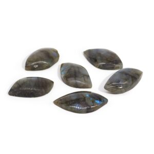 Pietre de Labradorit din Madagascar în Formă de Frunză (aprox. 13-20g 40-50mm)