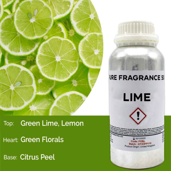 Ulei Parfumat Pur Lămâie Verde - 500ml