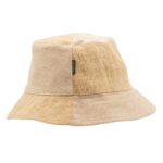 Pălărie Boho de Festival Petice din Cânepă și Bumbac - Naturală