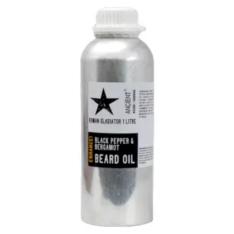 199433.jpeg Ulei de barbă parfum cu piper negru și bergamotă, ulei de caise și argan, vitamina E 1 L