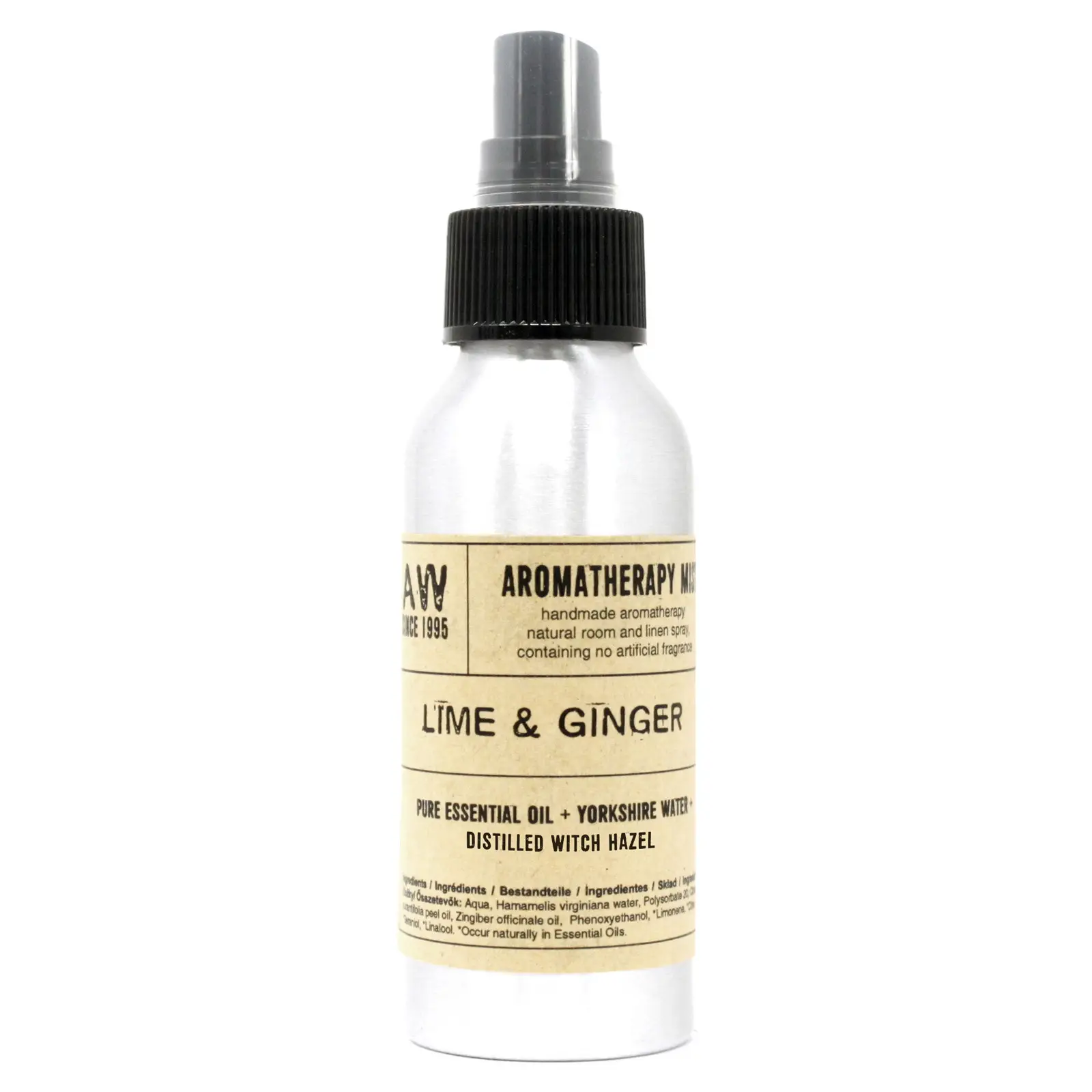 Spray cu Ulei Esențial - Limetă și Ghimbir 100 ml