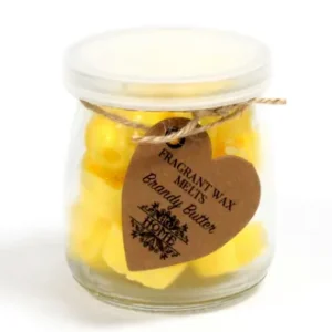 Ceara parfumata de soia - 16 inimioara -  Brandy Butter, 300 grame