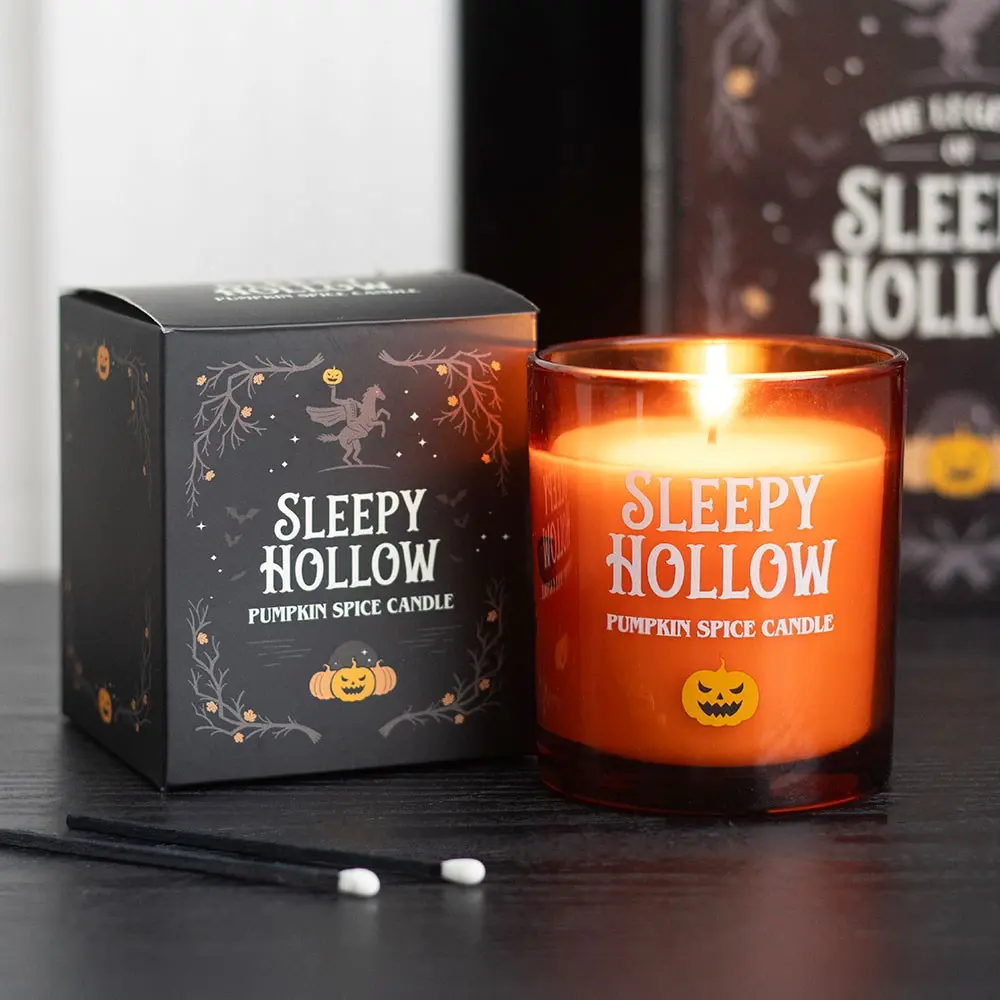 Lumânare parfumată Sleepy Hollow cu aroma de Pumpkin Spice
