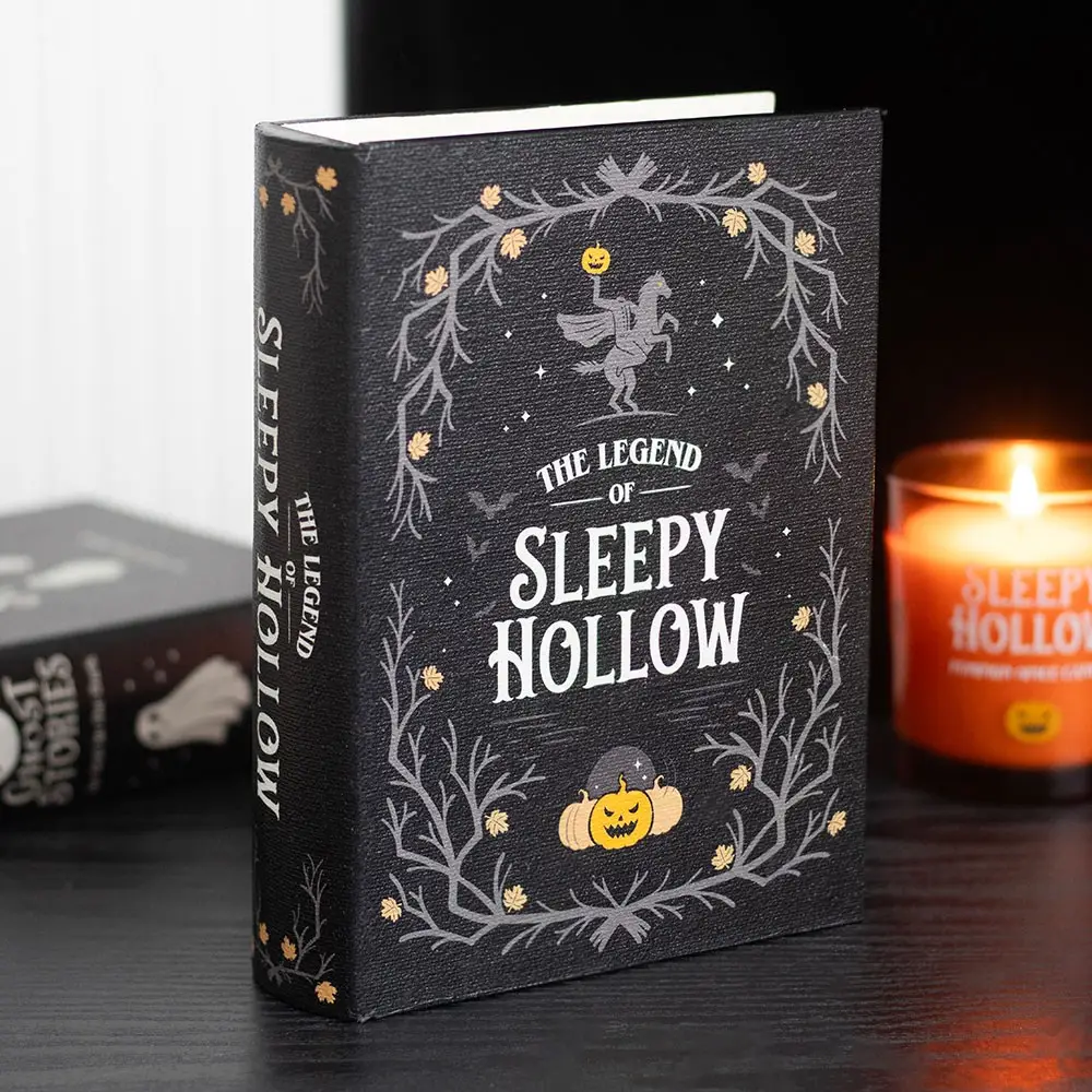 Cutie de depozitare în formă de carte The Legend of Sleepy Hollow