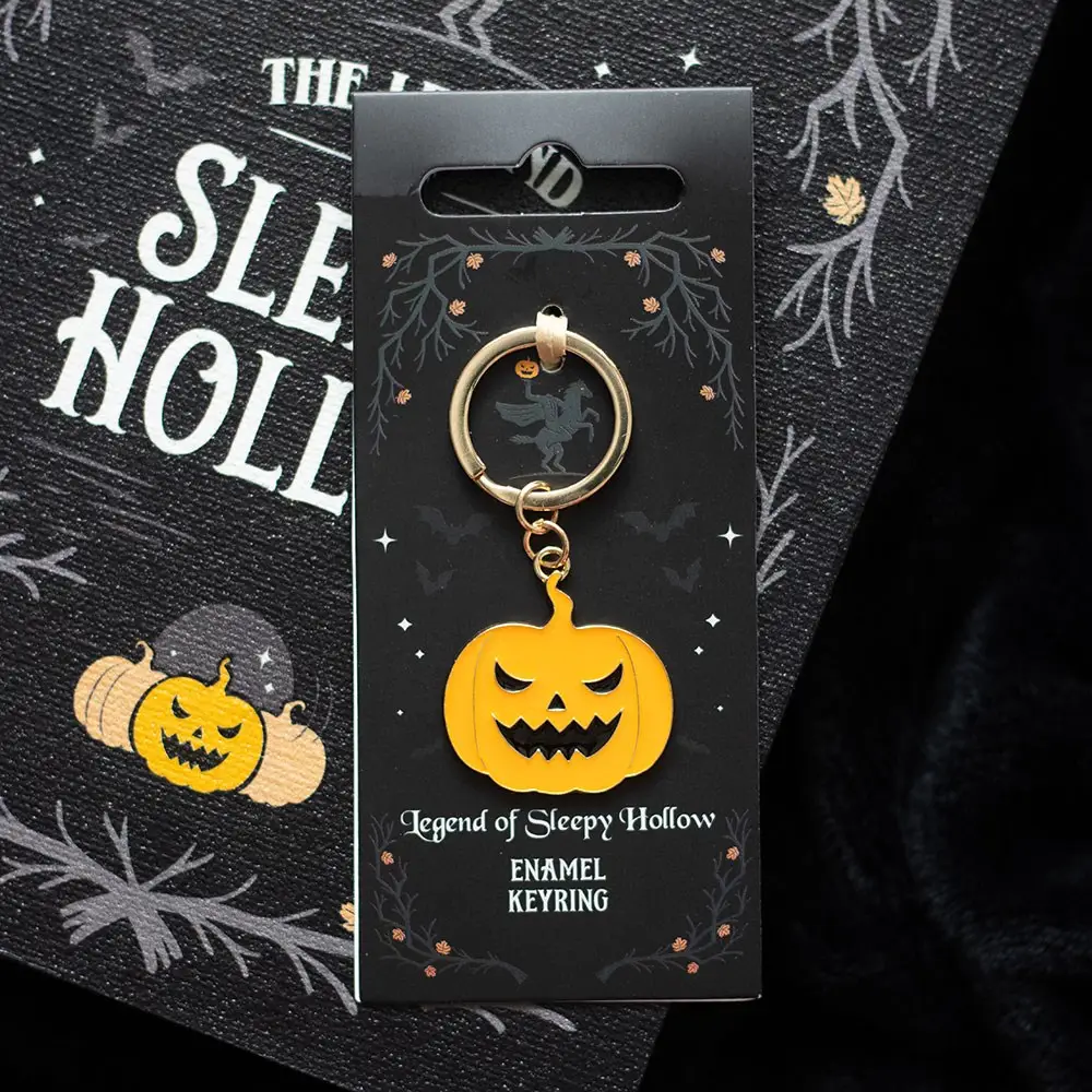 Breloc din email în formă de dovleac The Legend of Sleepy Hollow