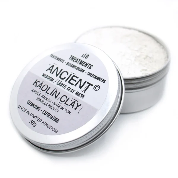Mască de Față cu Caolin 50g Mască de față cu argila caolin 50g
