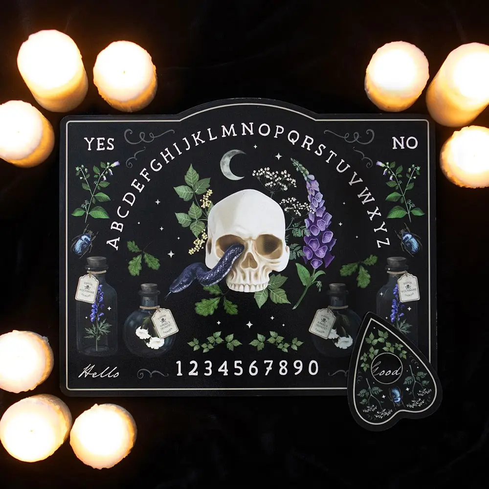 Plăcuță Ouija cu plante otrăvitoare