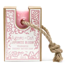 Săpun cu Șnur - Floare Japoneză A&C (6 bucatii)