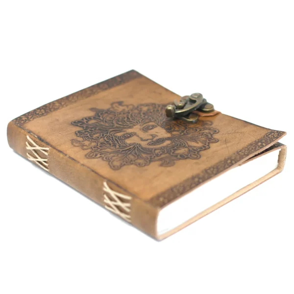 30265 Agendă De Piele (20x15 cm) - Greenman
