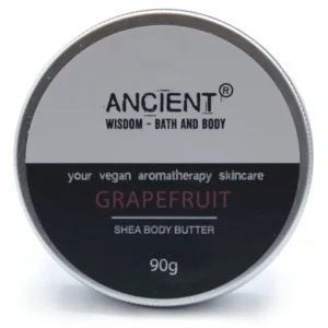 Unt de corp cu Shea și Grapefruit – 90 g Vegan & Revigorant