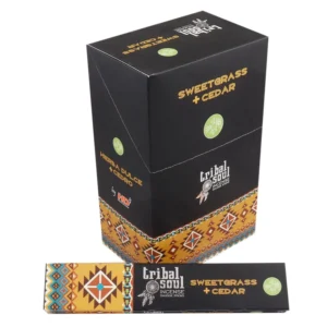 Bețișoare Parfumate Tribal - Iarbă Dulce + Cedru