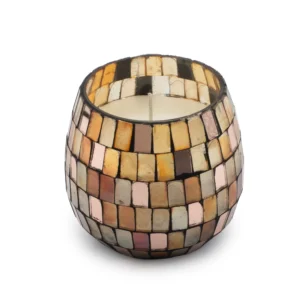 Lumânare în borcan de sticlă Amber Mosaic - mică 200 g Sea Breeze