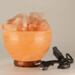 Bol Electric de Sare de Himalaya - 15cm x 9cm - Ștecher UE