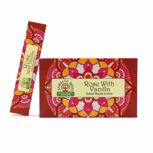 Bețișoare Parfumate Namaste Mandala Masala - Trandafir cu Vanilie