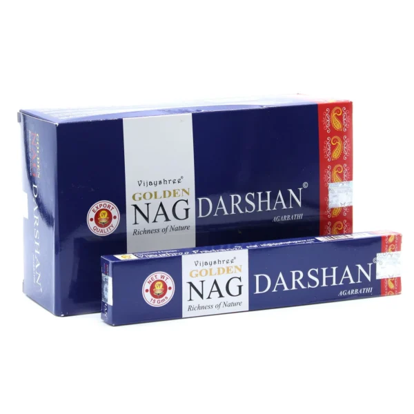 15g Bețișoare Parfumate Golden Nag - Darshan