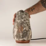 Lampă Naturală din Sare Gri de Himalaya – 3–5 kg