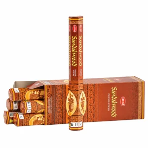 HEM Bețișoare Parfumate Hexagonale – Lemn de Santal