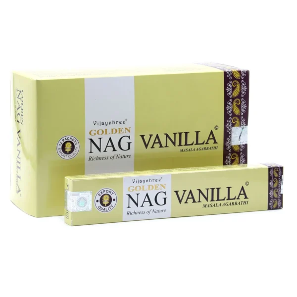 15g Bețișoare Parfumate Golden Nag - Vanilie