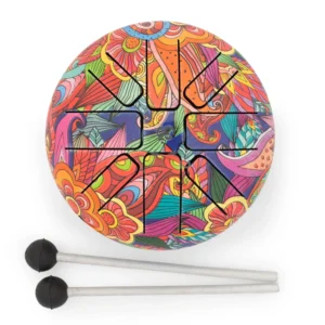 Mini Hapi Drum Psihodelic - 13x9cm