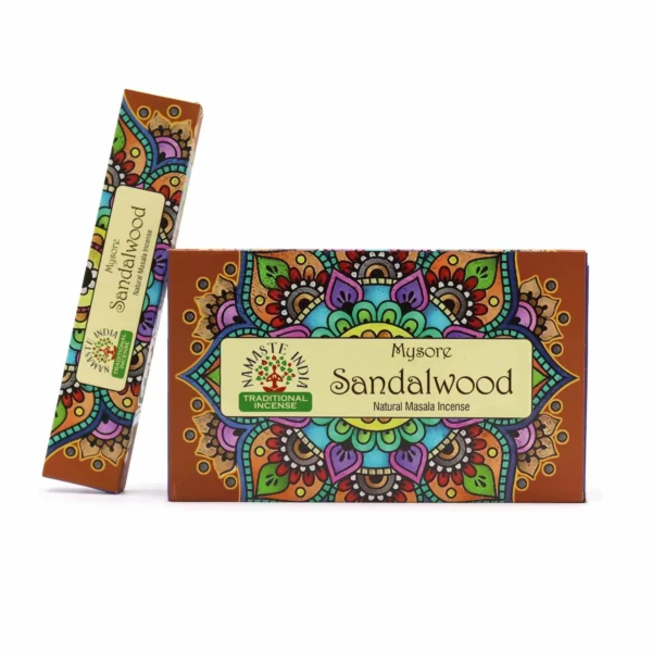 Bețișoare Parfumate Namaste Mandala Masala - Lemn de Santal