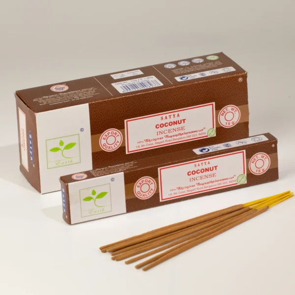 Bețișoare Parfumate Satya 15 g – Cocos
