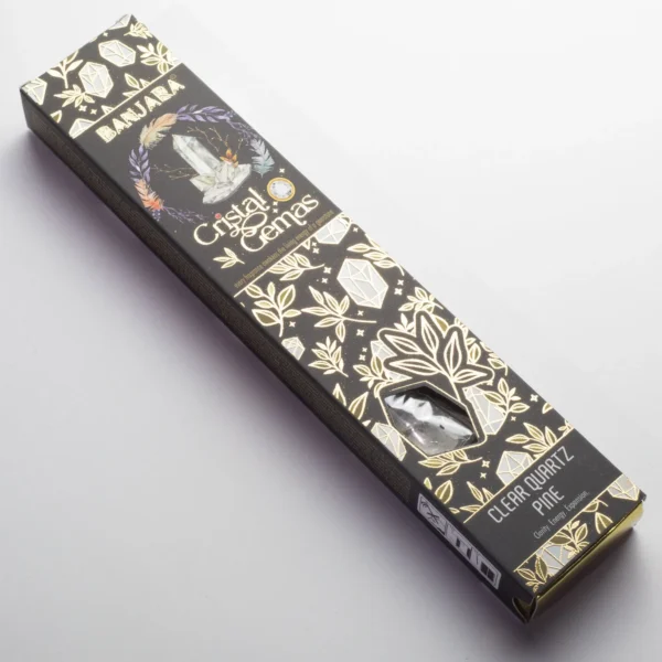 Banjara Cristale Prețioase - Cuart Transparent și Pin