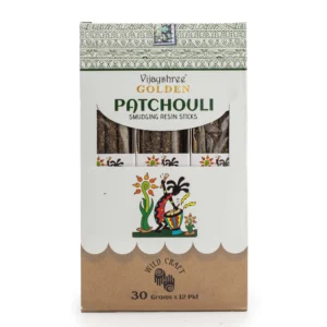 30g Golden Bețișoare Parfumate cu Rășină de Patchouli (6 buc.)