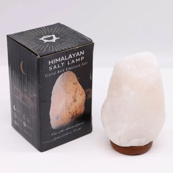 Lampă de Sare din Cristal de Stâncă de Himalaya - și bază aprox. 2-3 kg (Ștecher UE)