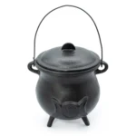Ceaun Extra Mare din Fontă cu Triple Moon – 23x18 cm (minim 4 kg)