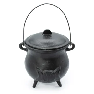 Ceaun Extra Mare din Fontă cu Triple Moon – 23x18 cm (minim 4 kg)