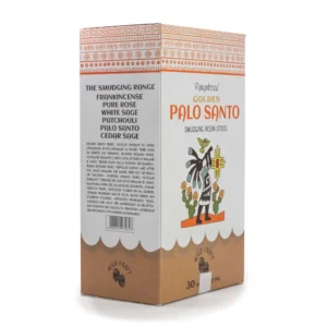 30g Golden Bețișoare Parfumate cu Rășină de Palo Santo (6 buc.)