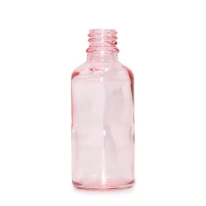 Sticlă roz cu pipetă 50 ml fără capac