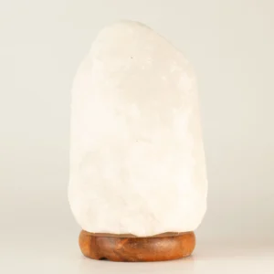 Lampă de Sare din Cristal de Stâncă de Himalaya - și bază aprox. 1.5 - 2kg