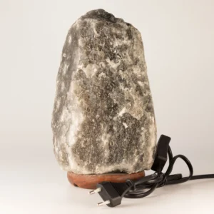 Lampă Naturală din Sare Gri de Himalaya – 3–5 kg - Ștecher UE